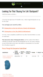 Mobile Screenshot of bestbackpacksguide.com